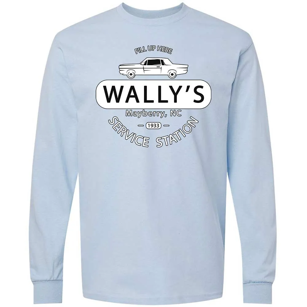 Long Sleeve T-Shirt - 7FWUPTQN - Light Blue - 18