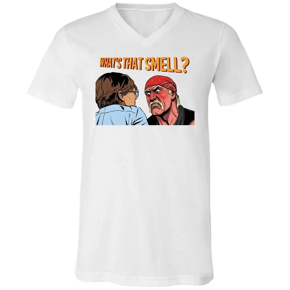 Unisex V-Neck T-Shirt - B7UGU5ZV - White - 16