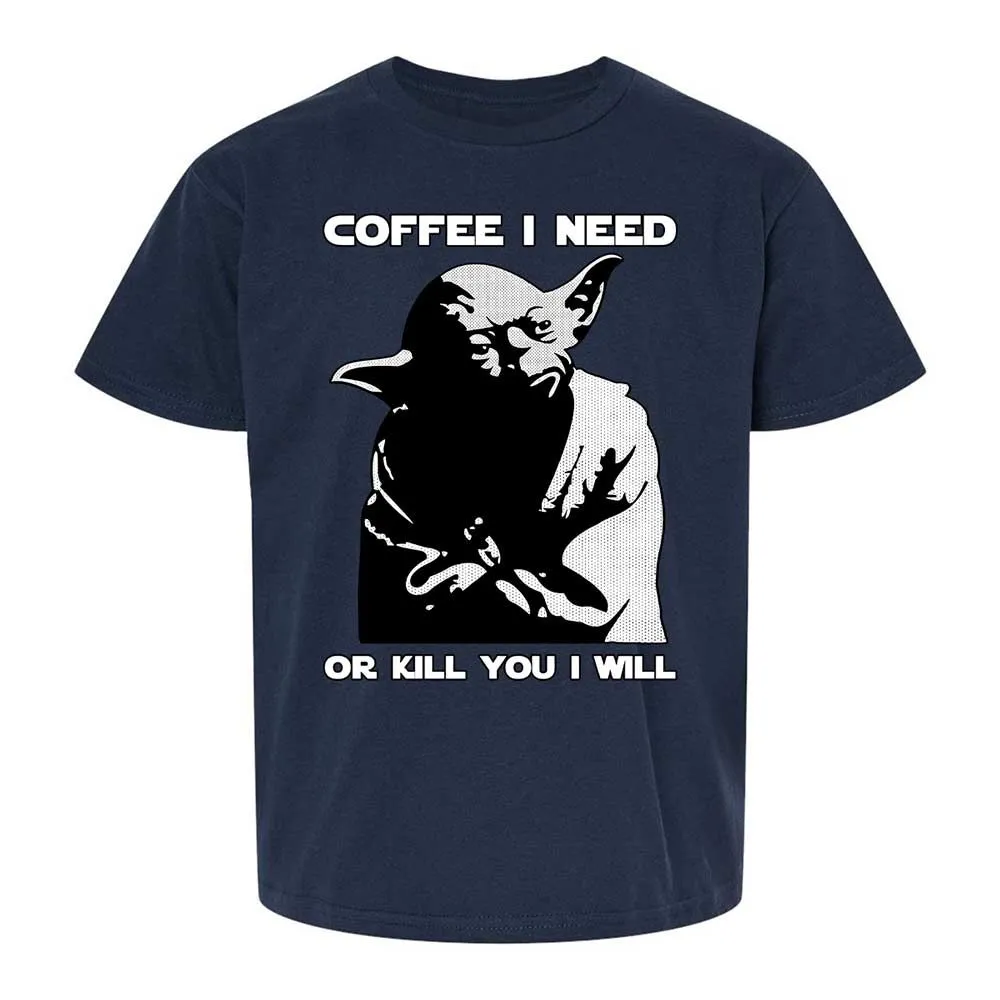 Coffee I Need - Navy - 2
