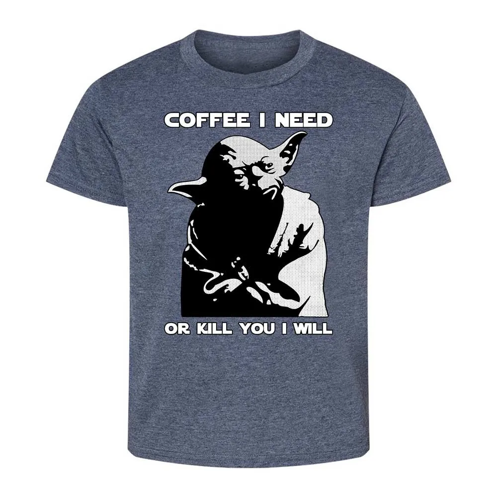 Coffee I Need - Heather Navy - 9