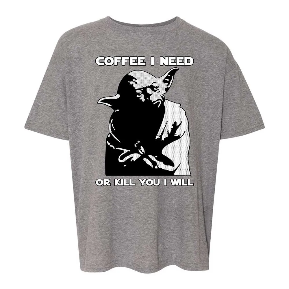 Coffee I Need - Graphite Heather - 12