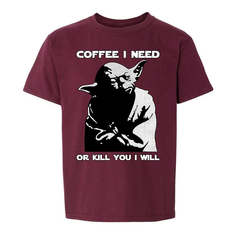 Coffee I Need - Maroon - 14