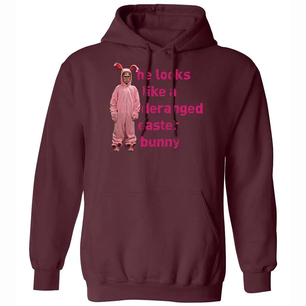 He Looks Like a Deranged Easter Bunny - Maroon - 19