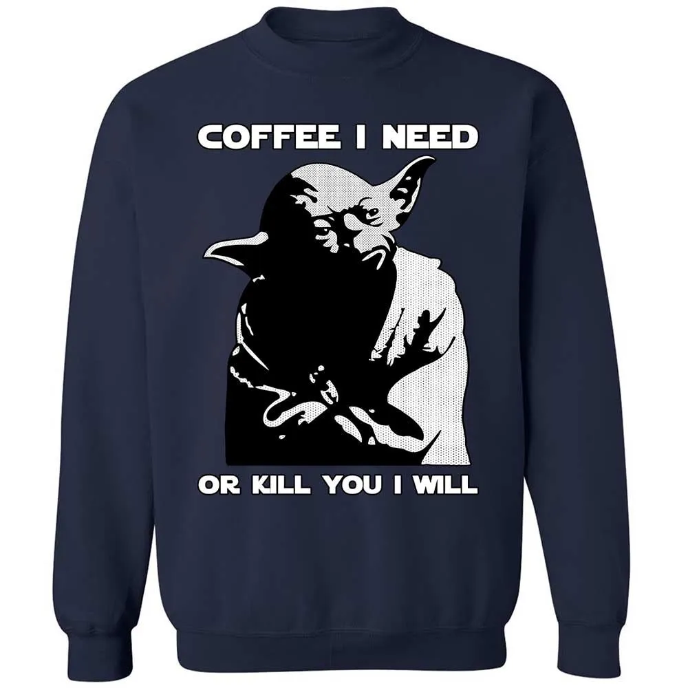 Coffee I Need - Navy - 2
