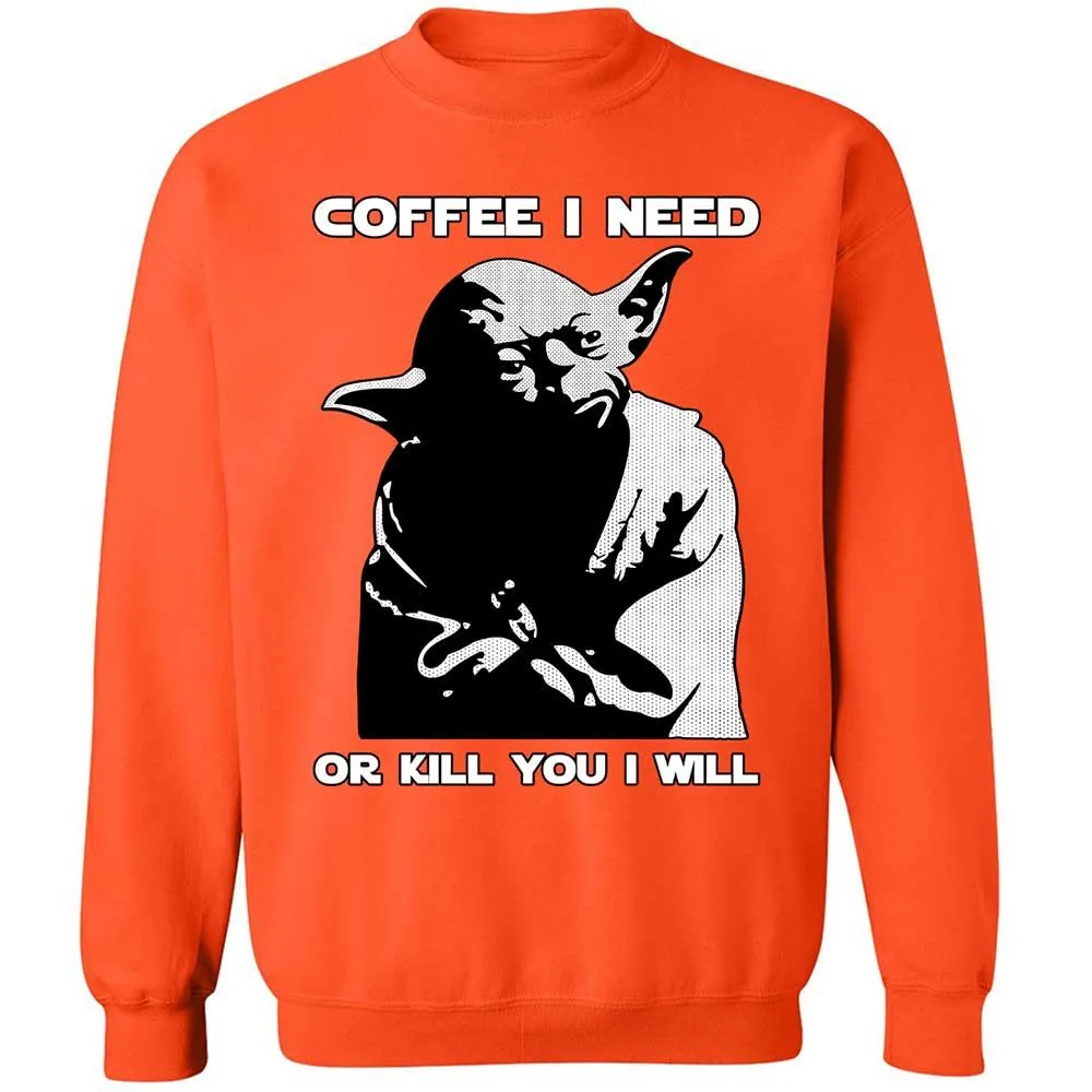 Coffee I Need - Orange - 12