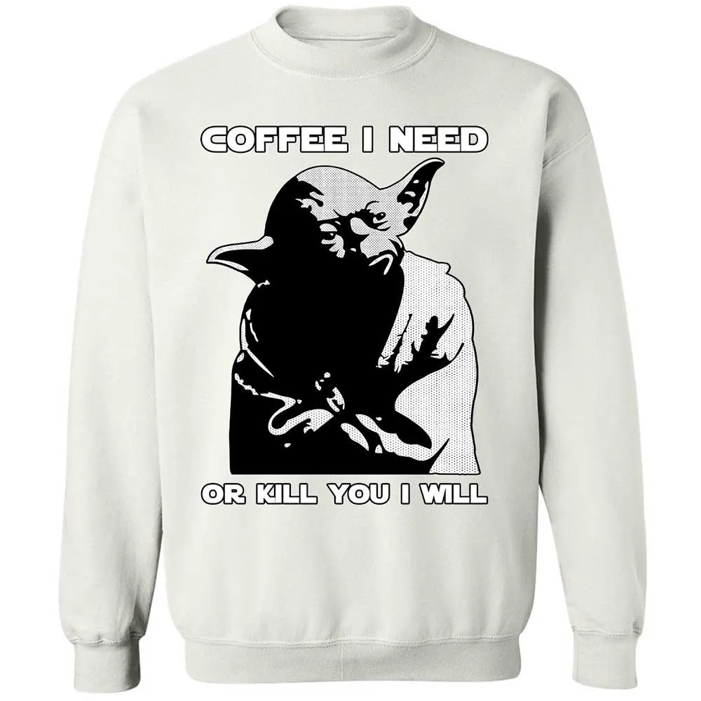 Coffee I Need - White - 18