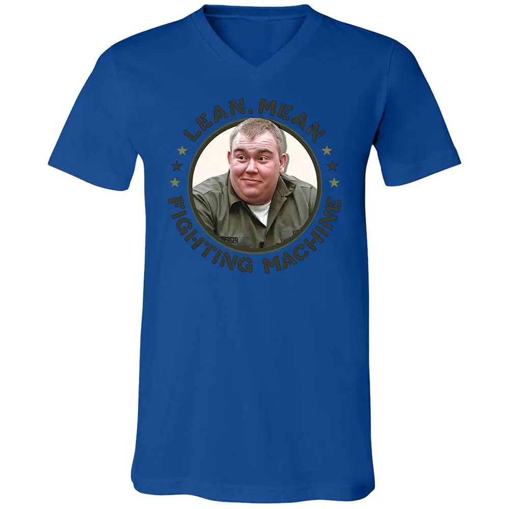 Unisex V-Neck T-Shirt - E54QFZNS - True Royal - 3