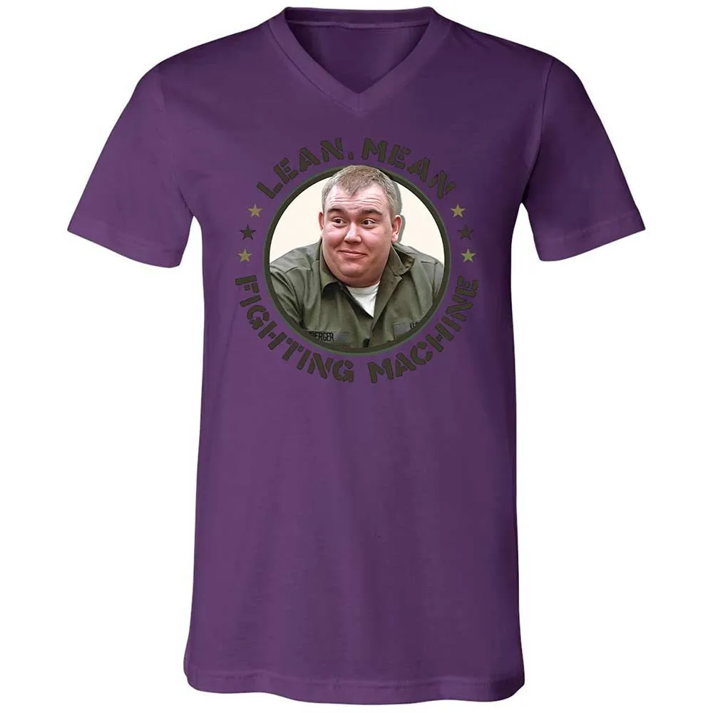 Unisex V-Neck T-Shirt - E54QFZNS - Team Purple - 10