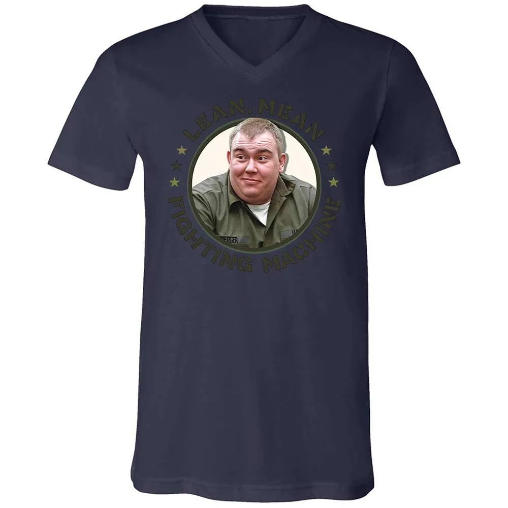 Unisex V-Neck T-Shirt - E54QFZNS - Navy - 12