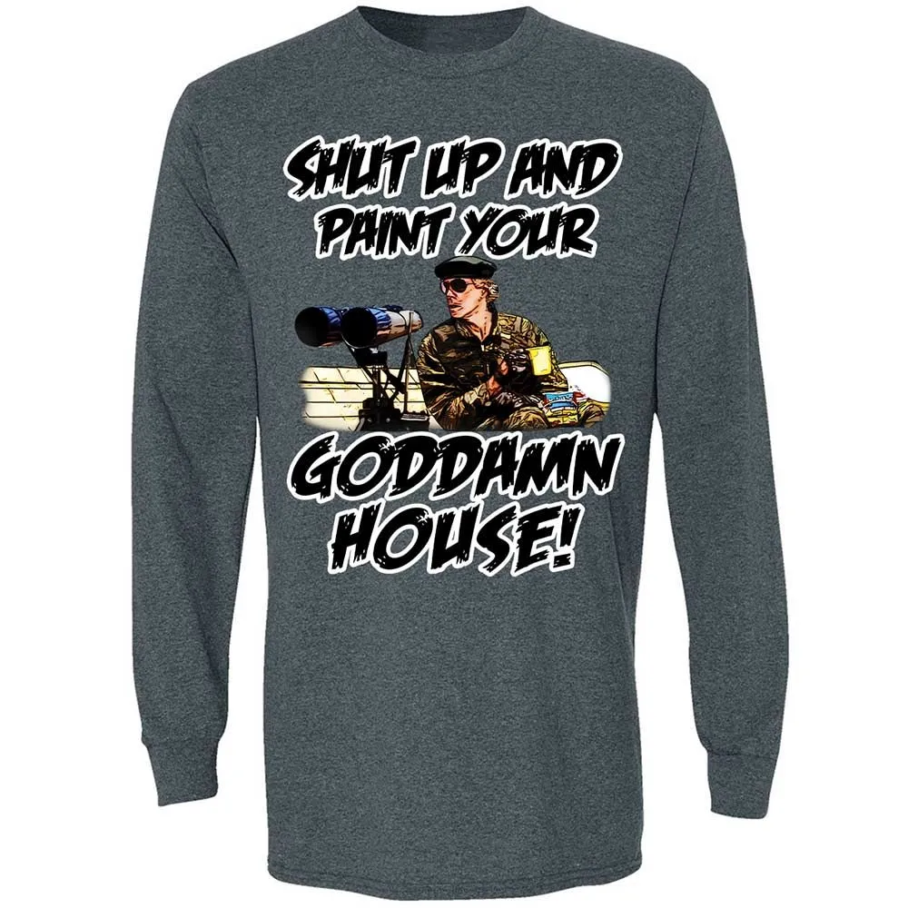Long Sleeve T-Shirt - F5JVTDJ8 - Dark Heather - 5