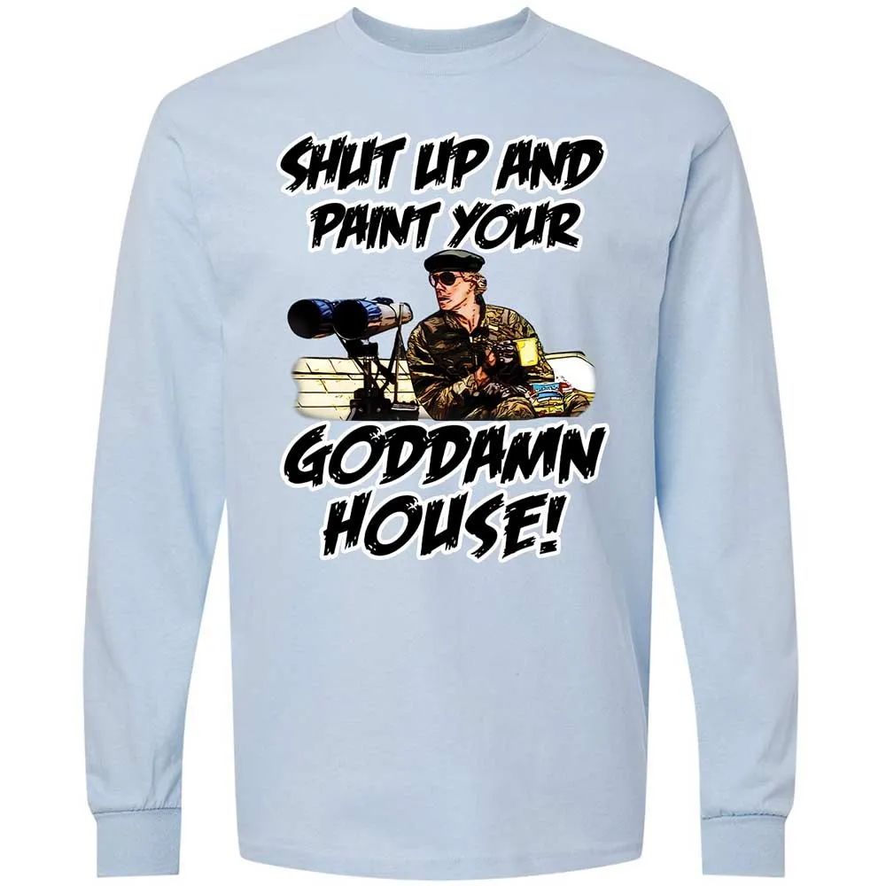 Long Sleeve T-Shirt - F5JVTDJ8 - Light Blue - 18