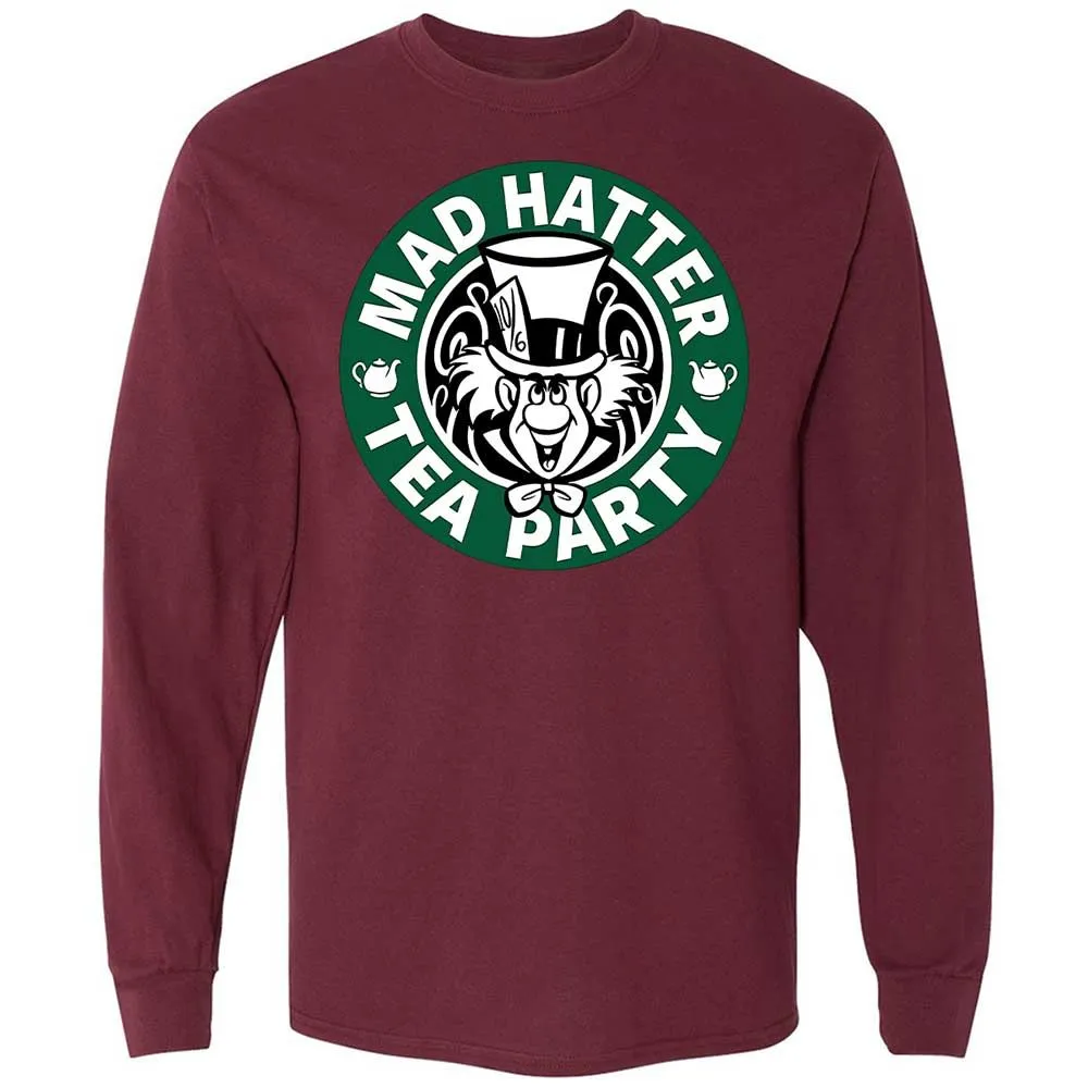 Long Sleeve T-Shirt - L5EBDBYU - Maroon - 16
