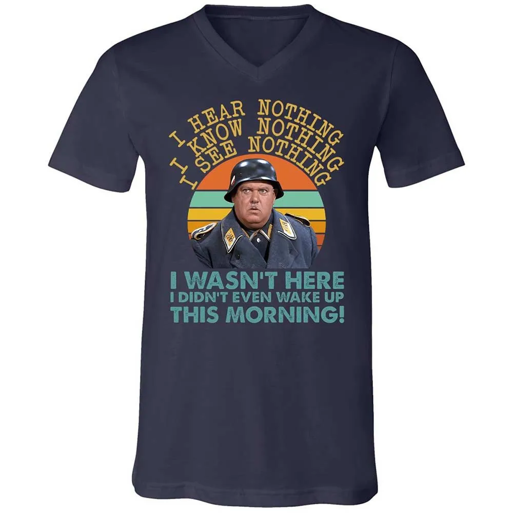 Unisex V-Neck T-Shirt - UUZAHDMJ - Navy - 2