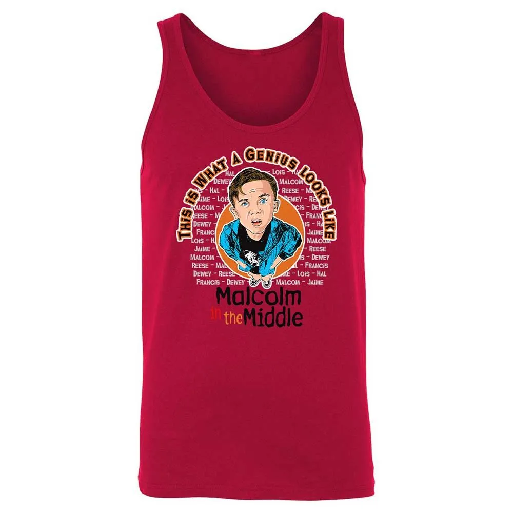 Unisex Jersey Tank - PX53QT7C - Red - 3