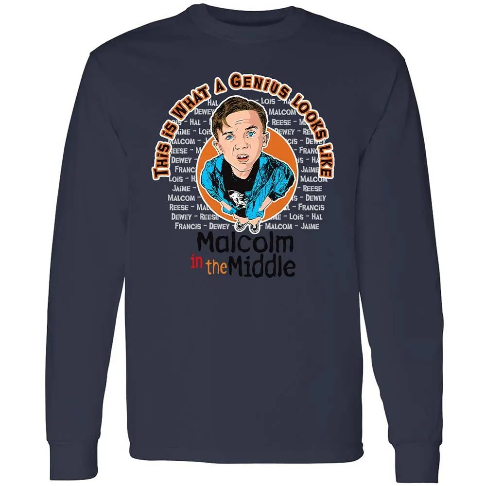 Long Sleeve T-Shirt - JFPY61RU - Navy - 13