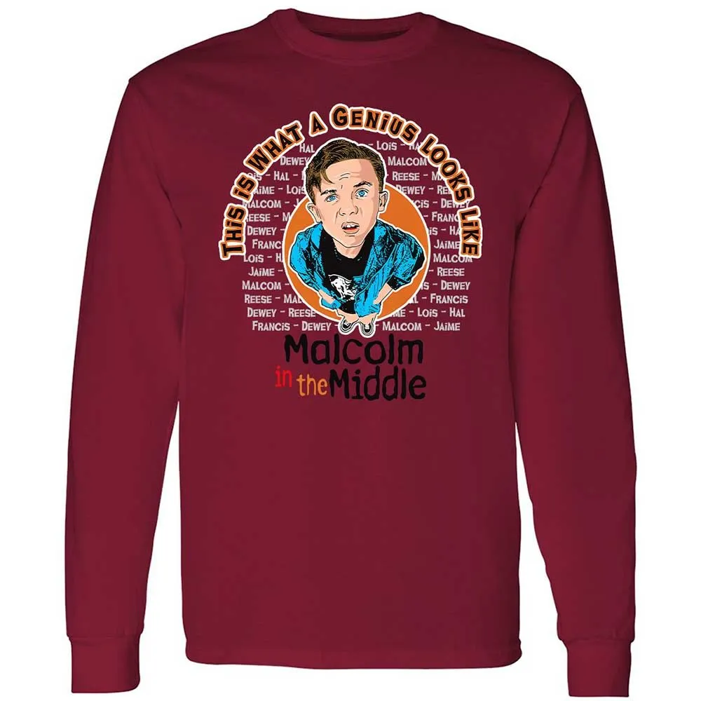 Long Sleeve T-Shirt - JFPY61RU - Cardinal Red - 17