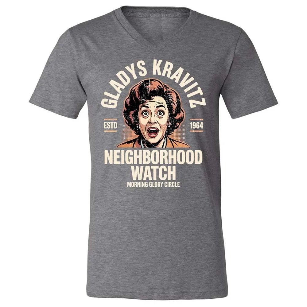Unisex V-Neck T-Shirt - WSX2H4JX - Deep Heather - 14