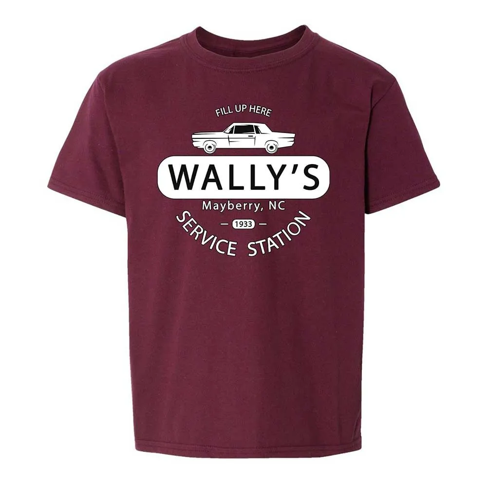 Kids T-Shirt - QQQNBSCT - Maroon - 14