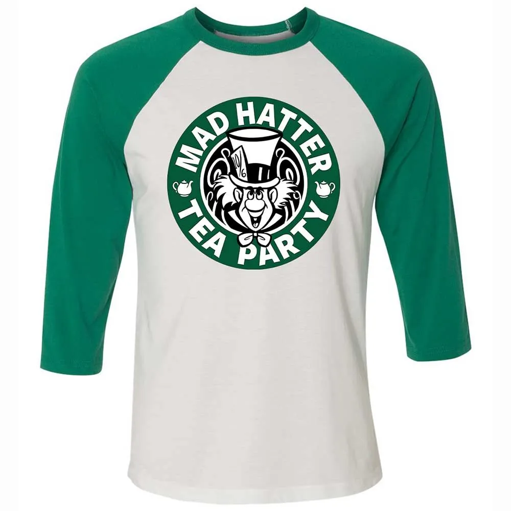 Unisex 3/4 Baseball Tee - VECAYVUY - White/Kelly - 6