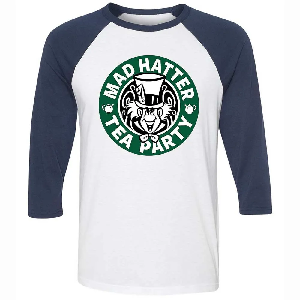 Unisex 3/4 Baseball Tee - VECAYVUY - White/Navy - 8