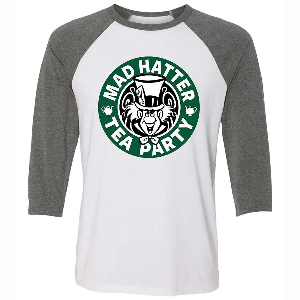 Unisex 3/4 Baseball Tee - VECAYVUY - White/Deep Heather - 11