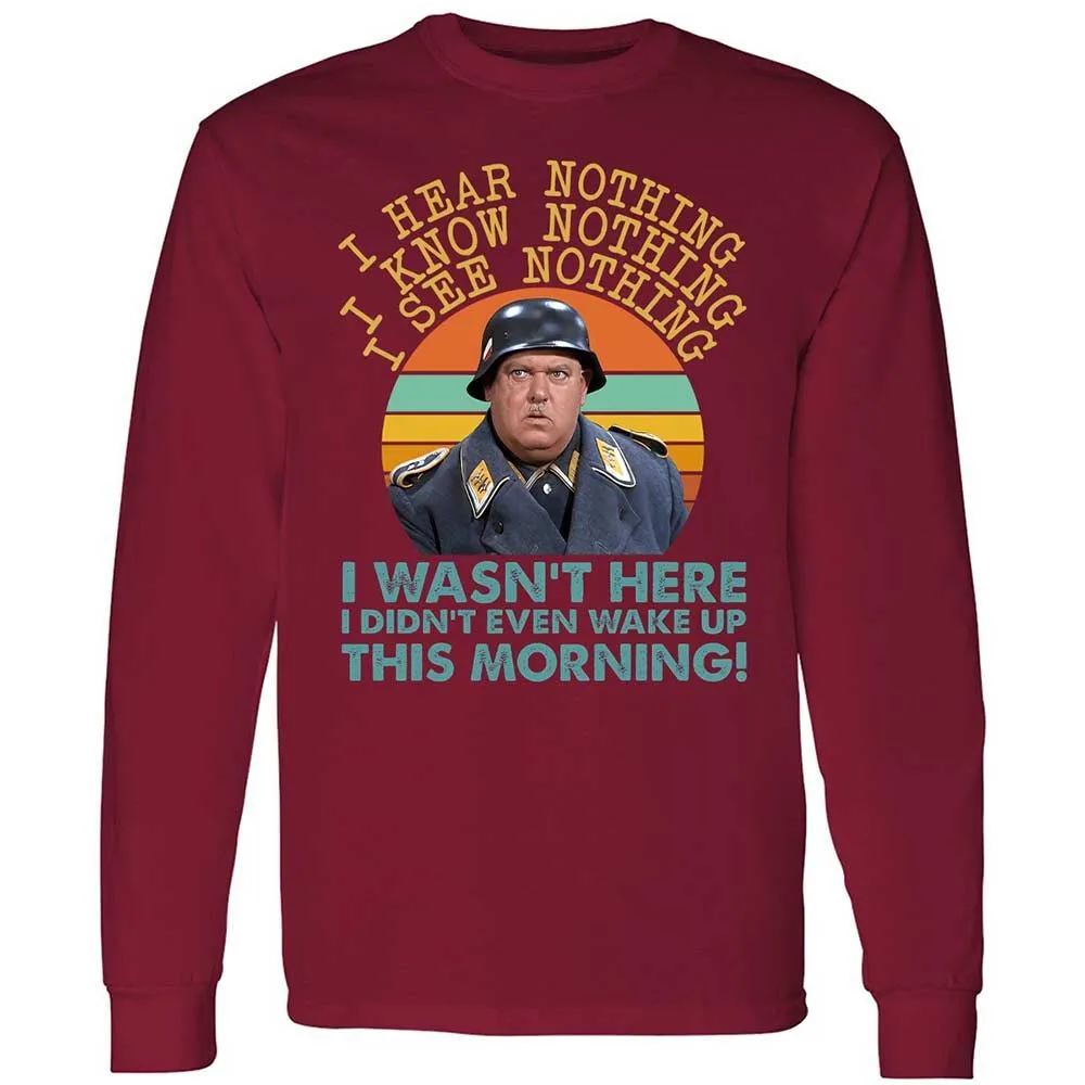 Long Sleeve T-Shirt - PLYZ7MWD - Cardinal Red - 7