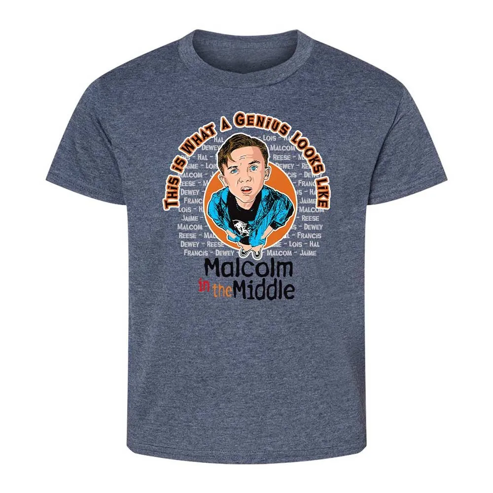 Kids T-Shirt - T869RJVG - Heather Navy - 15