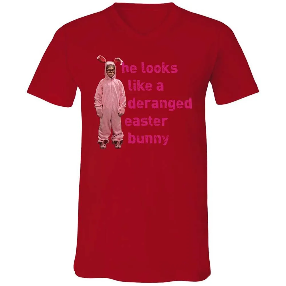 He Looks Like a Deranged Easter Bunny - Red - 5