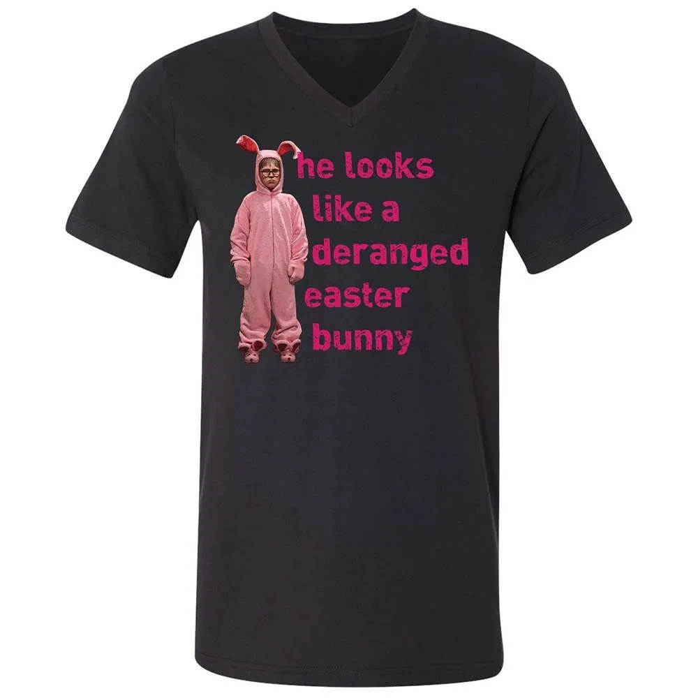 He Looks Like a Deranged Easter Bunny - Black - 11