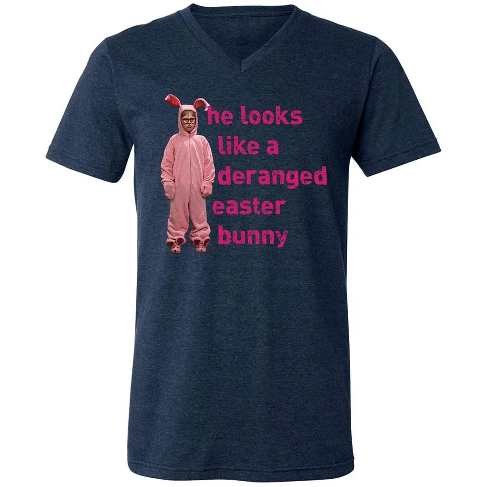He Looks Like a Deranged Easter Bunny - Heather Navy - 13