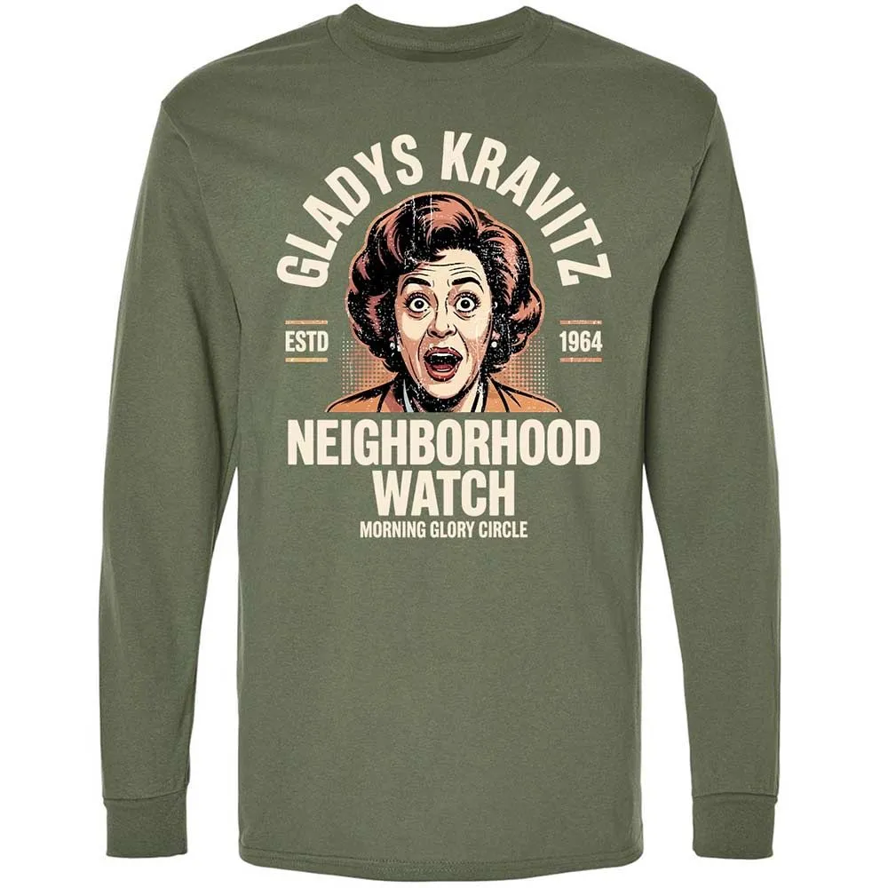 Long Sleeve T-Shirt - QVQH68N3 - Military Green - 9