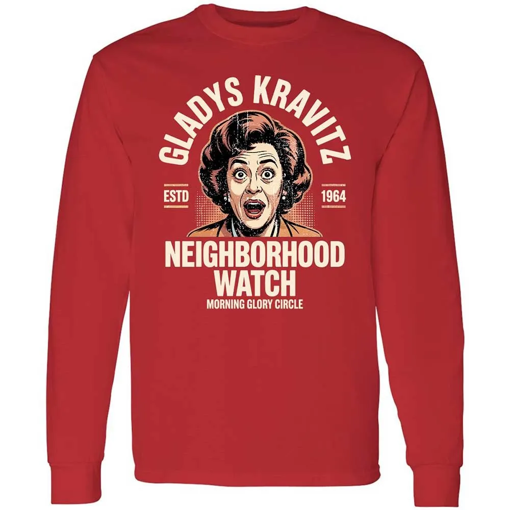 Long Sleeve T-Shirt - QVQH68N3 - Red - 11