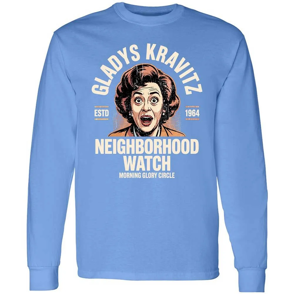 Long Sleeve T-Shirt - QVQH68N3 - Carolina Blue - 15