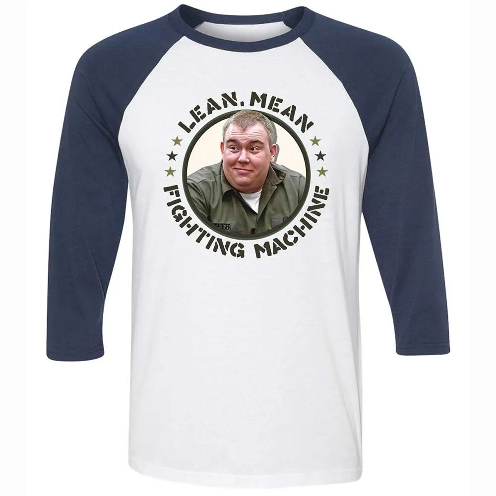 Unisex 3/4 Baseball Tee - DUVT8K4M - White/Navy - 8