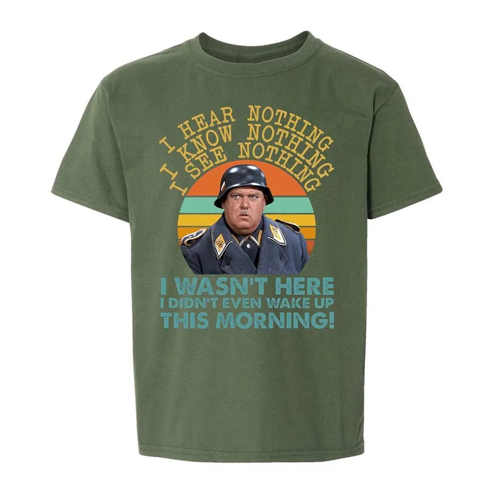 Kids T-Shirt - AQYW3GQE - Military Green - 19