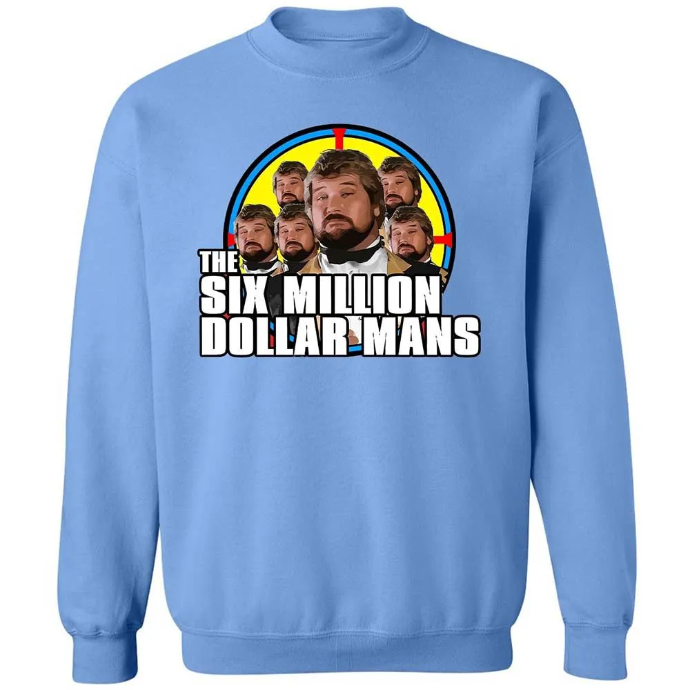 Classic Unisex Sweatshirt - White - Carolina Blue - 5