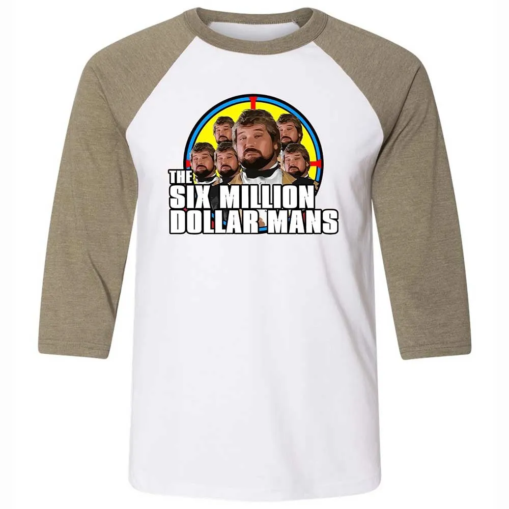 The Six Million Dollar Mans - White/Heather Olive - 4