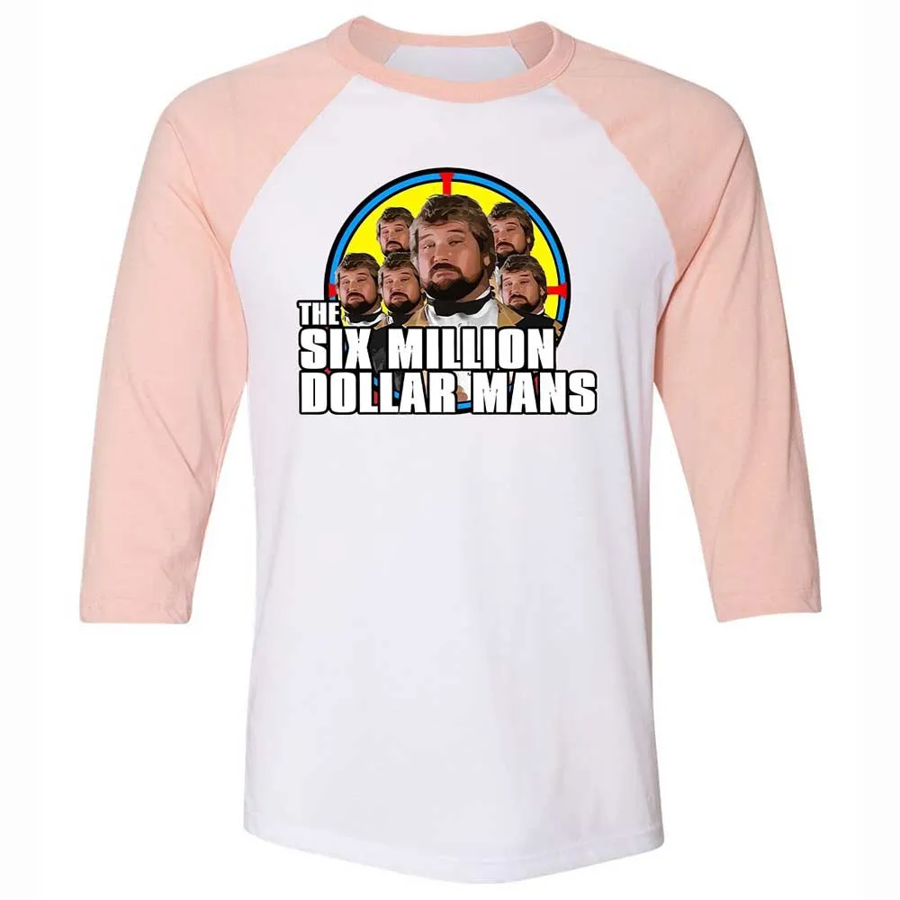 The Six Million Dollar Mans - White/Heather Peach - 5