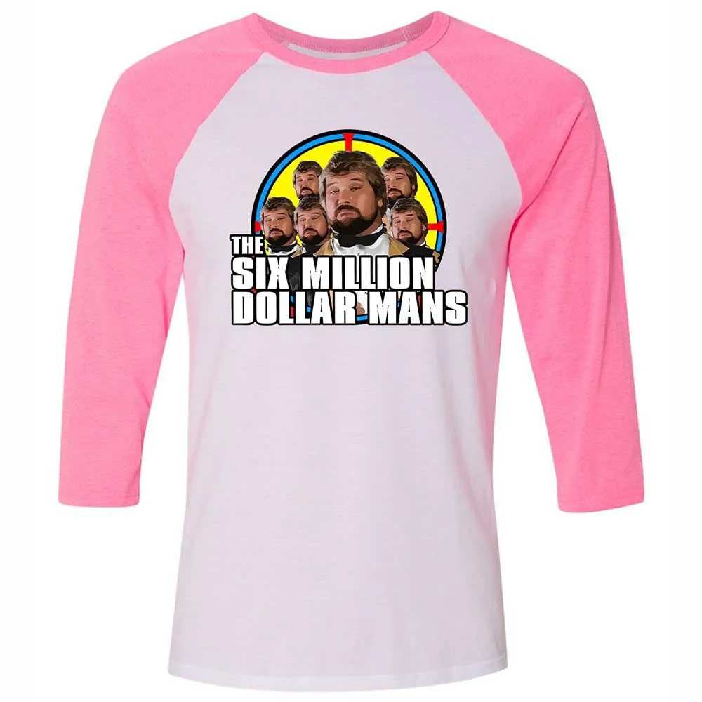 The Six Million Dollar Mans - White/Neon Pink - 12