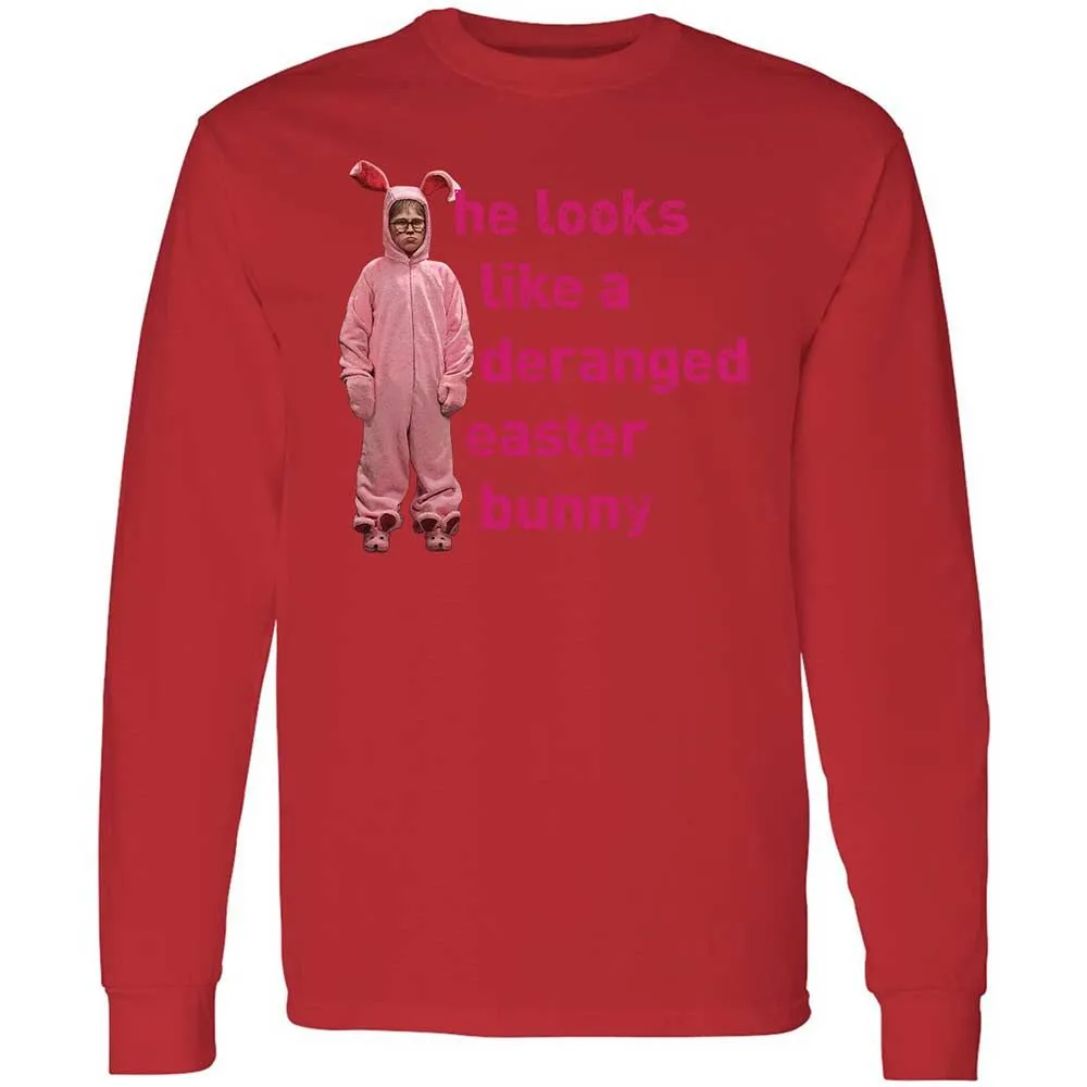 He Looks Like a Deranged Easter Bunny - Red - 8