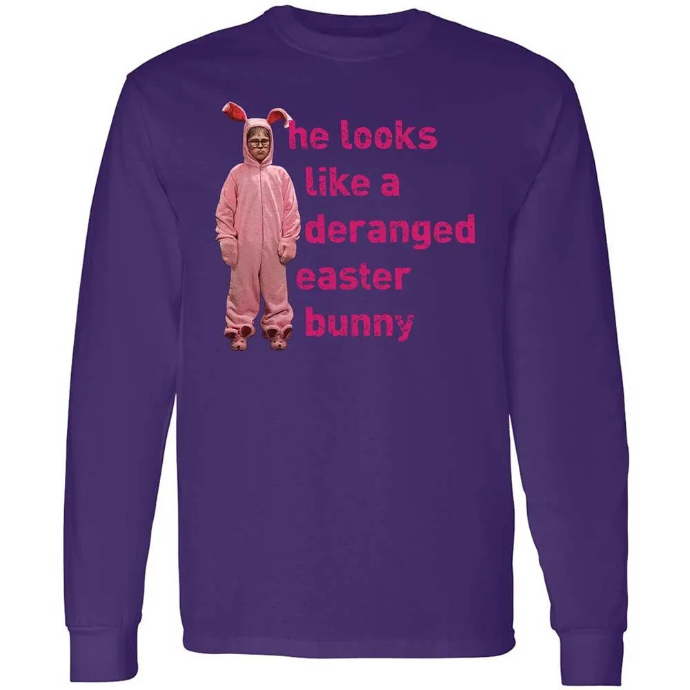 He Looks Like a Deranged Easter Bunny - Purple - 9