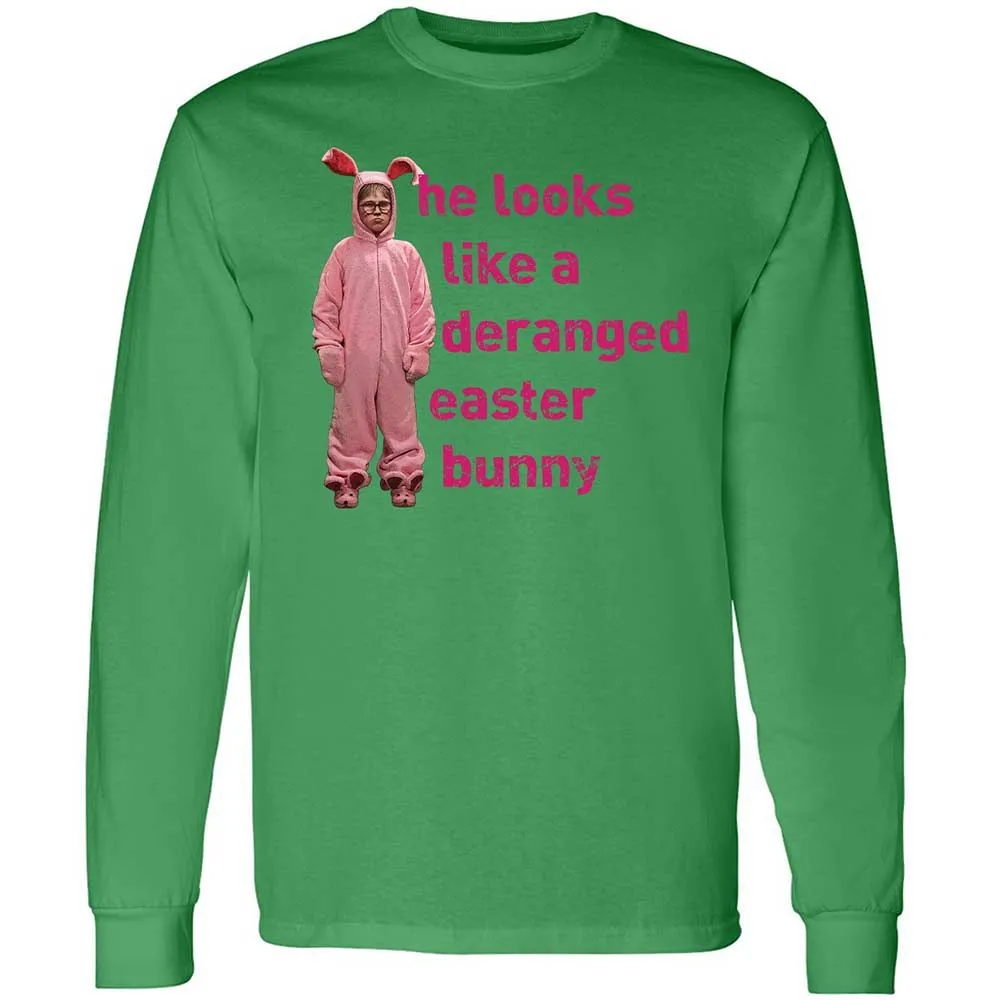 He Looks Like a Deranged Easter Bunny - Irish Green - 11
