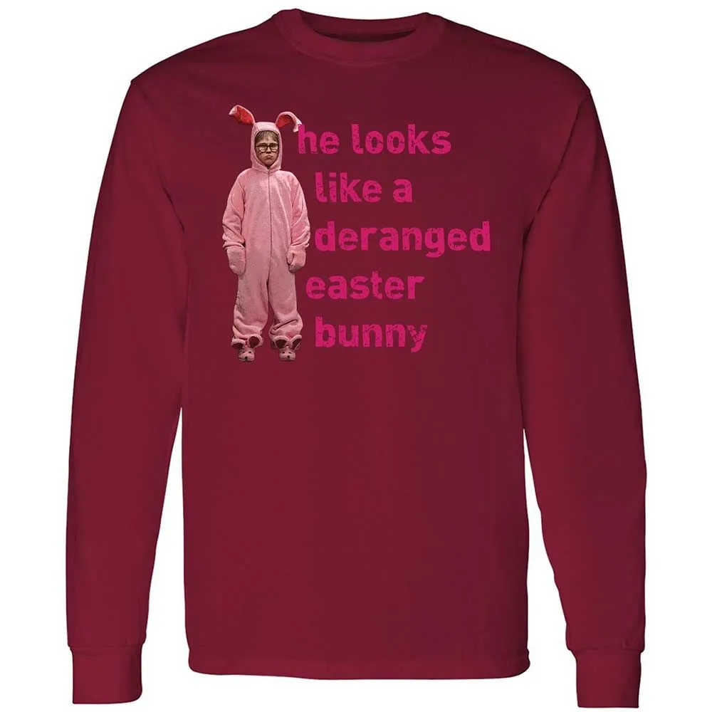 He Looks Like a Deranged Easter Bunny - Cardinal Red - 17