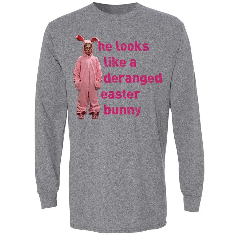 He Looks Like a Deranged Easter Bunny - Graphite Heather - 18