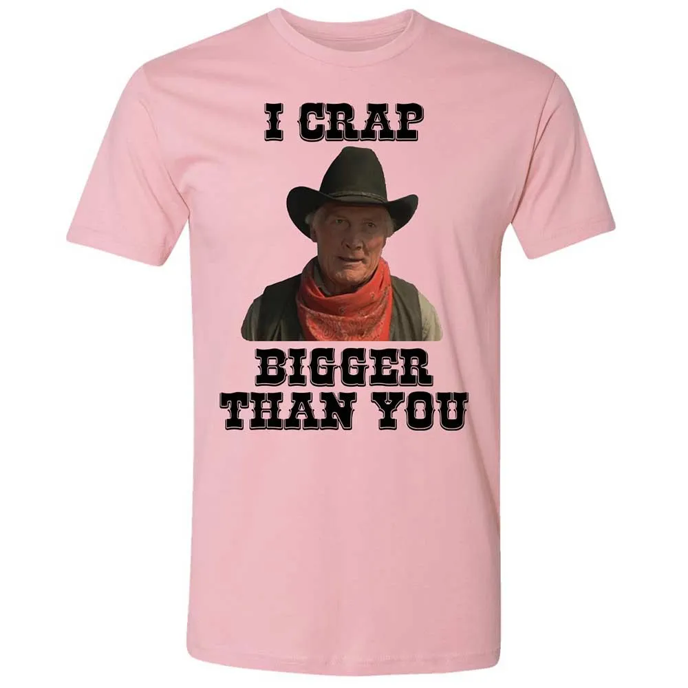 I Crap Bigger Than You - Light Pink - 5