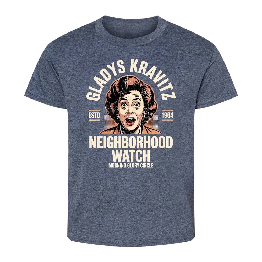 Kids T-Shirt - 9G59YWQ4 - Heather Navy - 9
