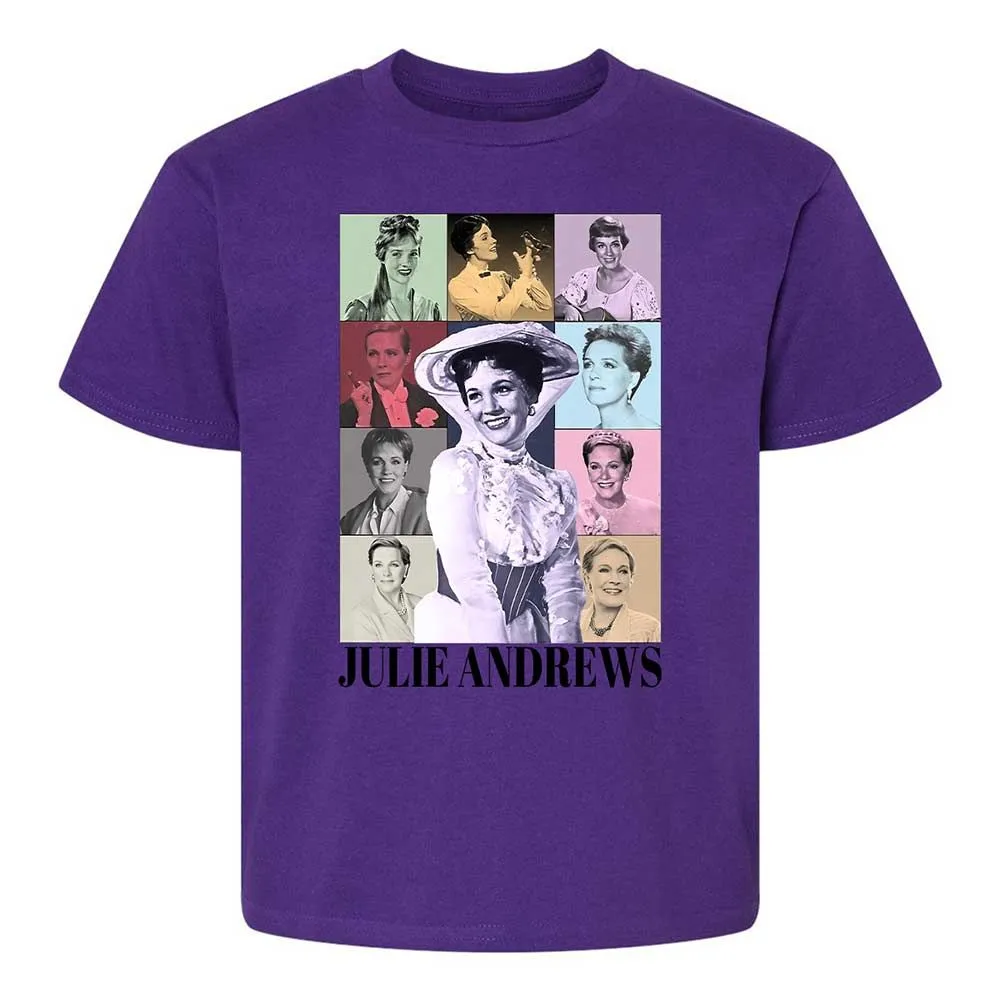 Kids T-Shirt - White - Purple - 11