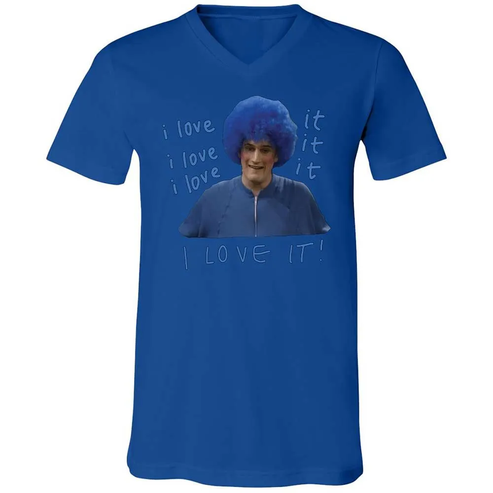 Unisex V-Neck T-Shirt - 136ESRPW - True Royal - 3