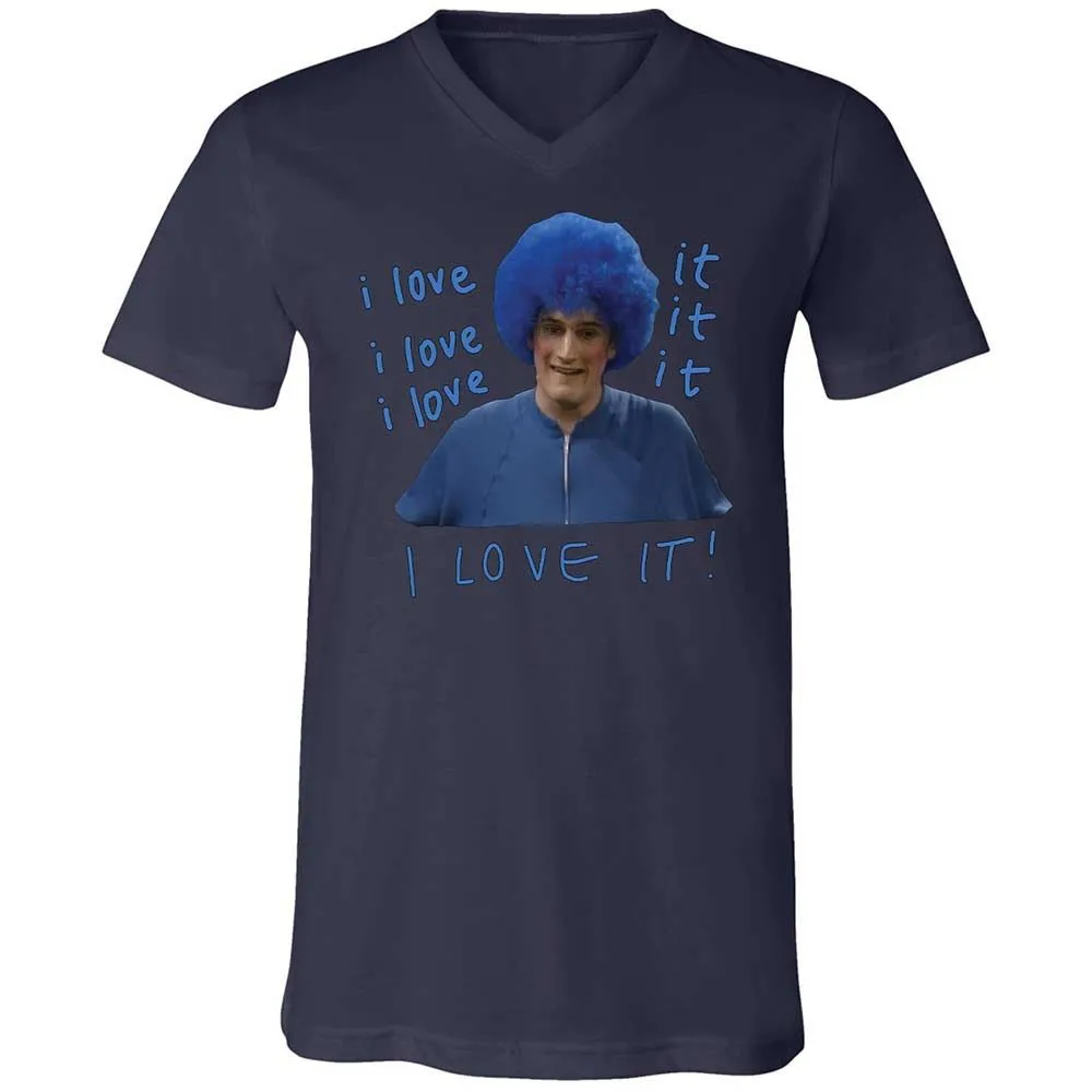 Unisex V-Neck T-Shirt - 136ESRPW - Navy - 12