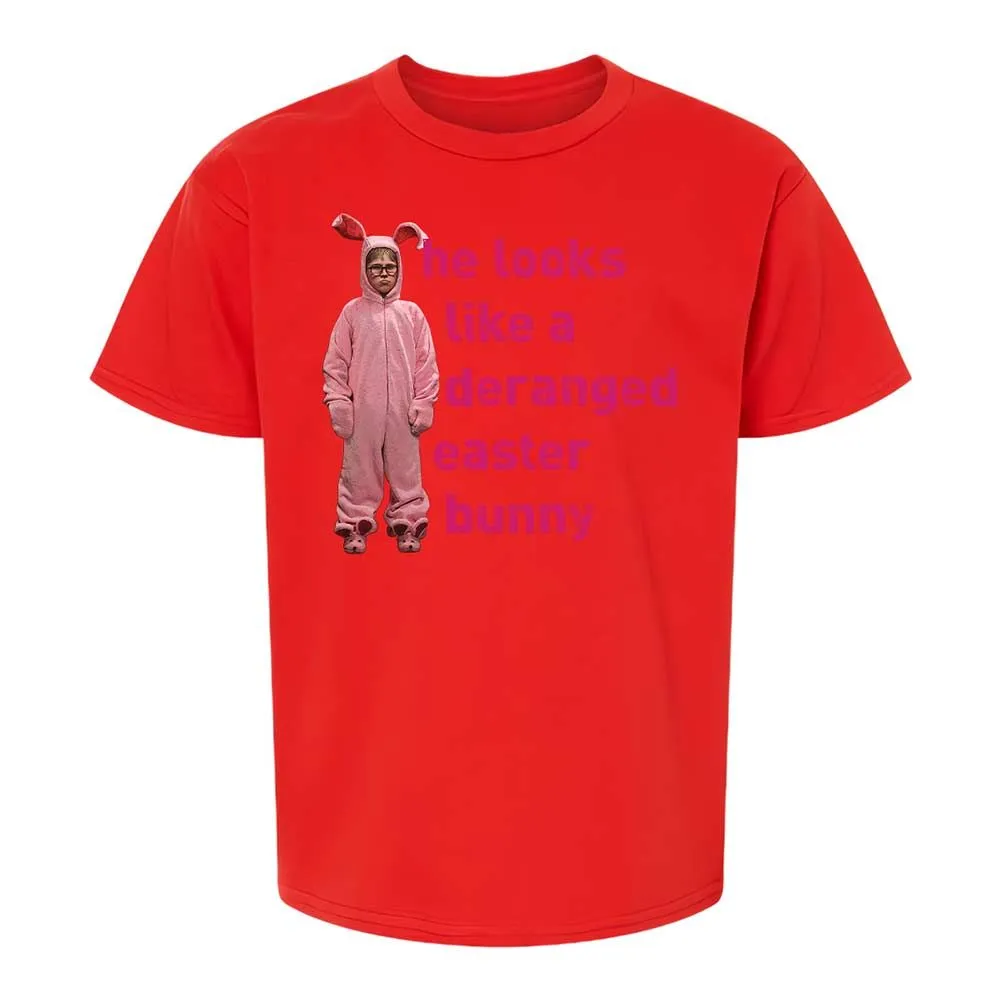 He Looks Like a Deranged Easter Bunny - Red - 6